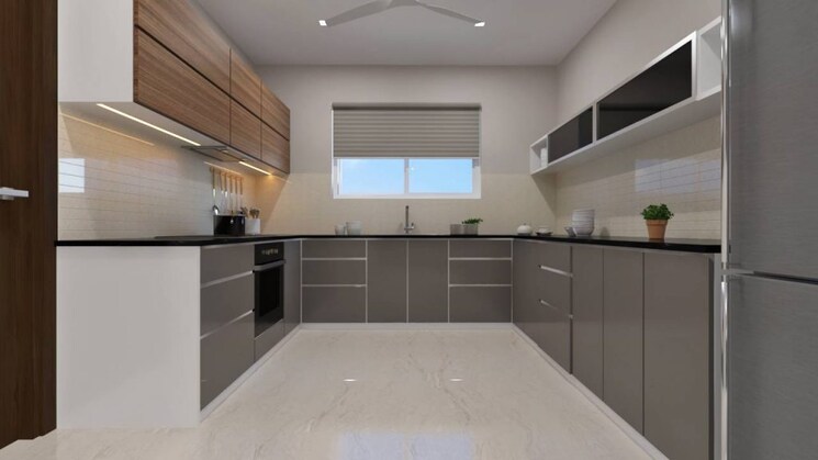 Kitchen, sujay-elara 3 Bedroom 2093 Sq.Ft. Apartment In Nallagandla Hyderabad 9323570