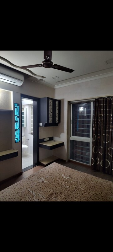 Living Room in 3 BHK Apartment at Thane West – for Rent