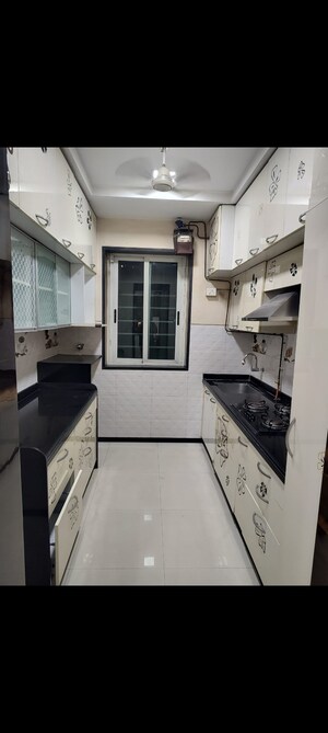 Kitchen in 3 BHK Apartment at Thane West – for Rent