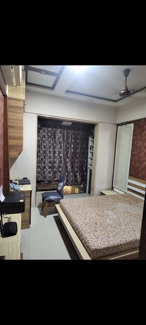 Living Room in 3 BHK Apartment at Thane West – for Rent