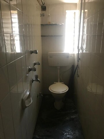 Bathroom in 1 BHK Apartment at Poornima Apartments, Colaba – for Rent