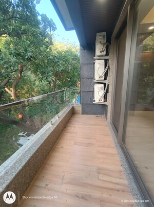 Balcony in 3 BHK Builder Floor at Shivalik Colony – for Sale