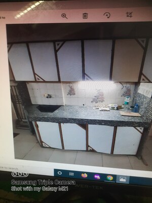 Kitchen in 1 BHK Apartment at Triveni Sangam, Peddar Road – for Rent