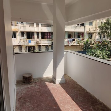 Balcony in 2 BHK Apartment at Sanghvi Aaditya Heights, Tardeo – for Rent