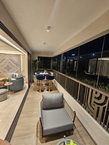 3 BHK Builder Floor – Entrance View at Manpada - for Sale