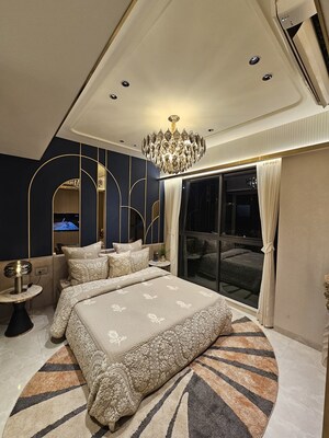 Bedroom in 3 BHK Builder Floor at Manpada – for Sale