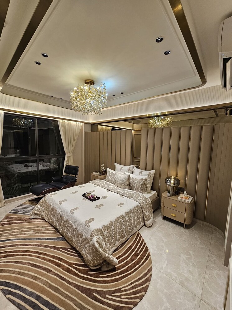 Bedroom, manpada 3 Bedroom 1100 Sq.Ft. Builder Floor In Manpada Thane 9323324