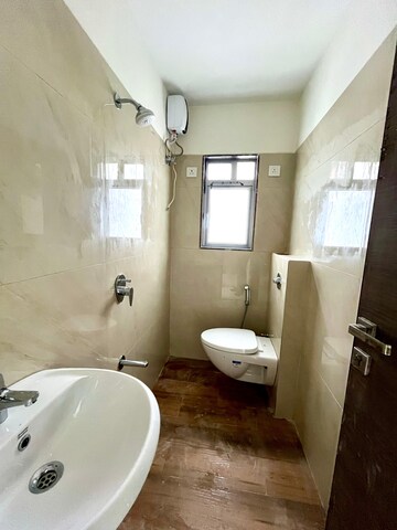 Bathroom in 1 BHK Apartment at Aashna Samadhan, Goregaon West – for Rent