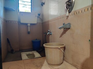 Bathroom in 1 RK Apartment at Mhada Apartments Chandivali, Chandivali – for Rent