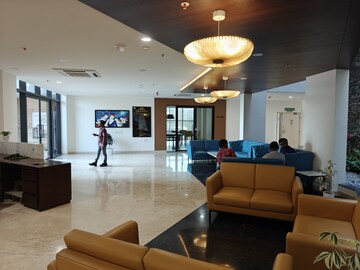 Living Room in 3 BHK Apartment at Aurobindo The Regent, Kondapur – for Sale
