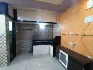 Kitchen in 1 RK Apartment at Vandemataram CHS, Powai – for Rent