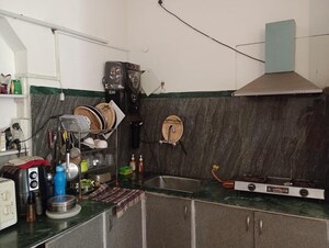 Kitchen in 1 BHK Builder Floor at Greater Kailash ii – for Rent