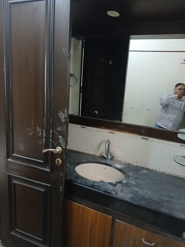 Bathroom in 3 BHK Builder Floor at Kalkaji – for Rent