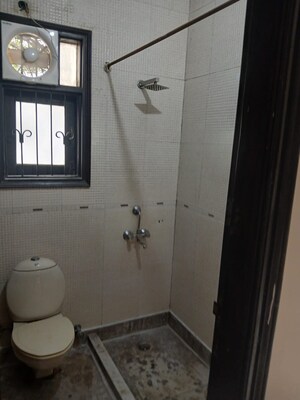 Bathroom in 3 BHK Builder Floor at Kalkaji – for Rent