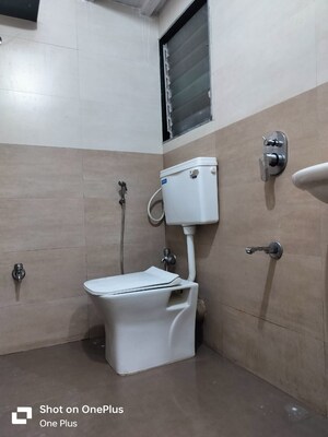 Bathroom in 1 BHK Apartment at Gods Heaven CHS, Powai – for Rent