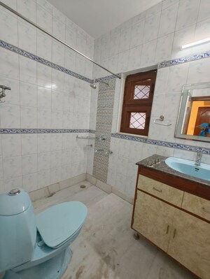 Bathroom in 4 BHK Apartment at Kalkaji – for Rent