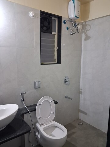 Bathroom in 2 BHK Apartment at Nyati Era, Dhanori – for Rent