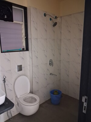 Bathroom in 2 BHK Apartment at Nyati Era, Dhanori – for Rent