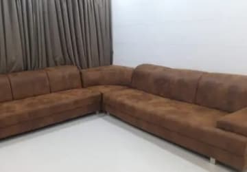 Living Room in 3 BHK Apartment at Vesu – for Sale