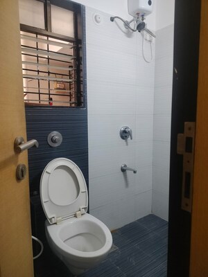 Bathroom in 3 BHK Apartment at Mittal Sun Horizon, Balewadi – for Rent