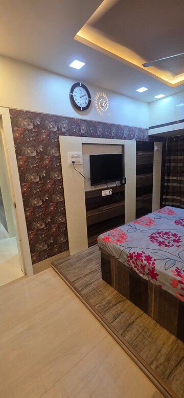 Bedroom in 1 BHK Apartment at HDIL Dheeraj Jamuna, Malad West – for Rent