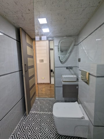 Bathroom in 2 BHK Apartment at Paradise Sai World Dreams, Dombivli East – for Sale