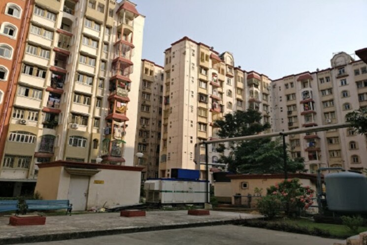 Exterior View, rail-vihar 2 Bedroom 750 Sq.Ft. Apartment In Rajarhat Kolkata 9323784