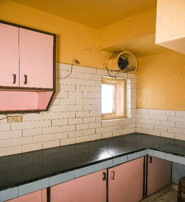 Kitchen in 2 BHK Apartment at Rail Vihar, Rajarhat – for Rent