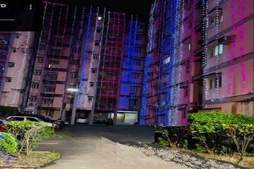 2 BHK Apartment – Exterior View View at Rail Vihar, Rajarhat - for Rent