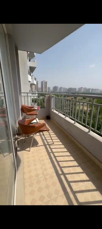 Balcony in 3.5 BHK Apartment at Anant Raj Maceo, Sector 91 – for Rent