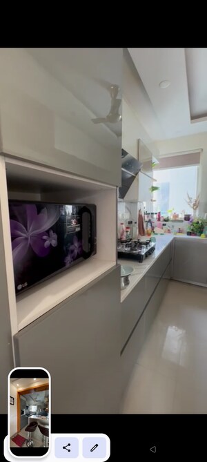 Kitchen in 3.5 BHK Apartment at Anant Raj Maceo, Sector 91 – for Rent