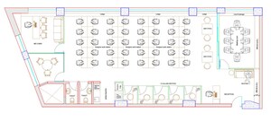 Floor Plan in  Office Space at Lodha Supremus Powai, Powai – for Rent
