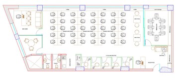 Floor Plan in  Office Space at Lodha Supremus Powai, Powai – for Rent