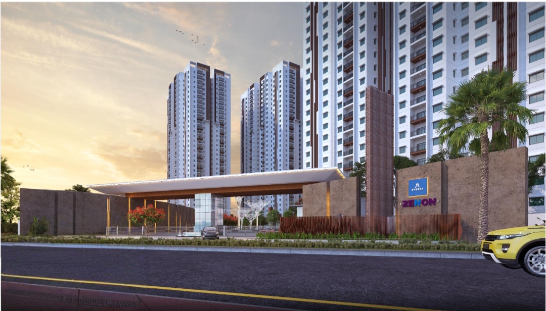 2.5 BHK + Study Room Apartment For Sale in Aparna Zenon