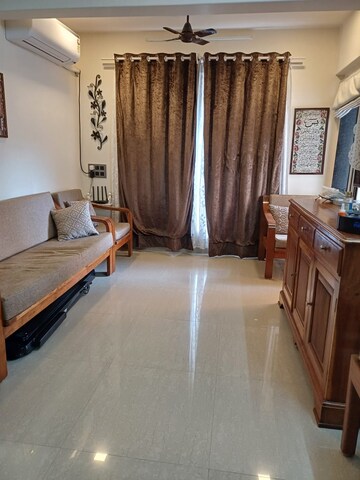 Living Room in 1 BHK Apartment at Bandra West – for Rent