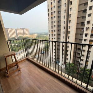 Balcony in 2.5 BHK Apartment at Lodha Palava Downtown Dombivli East, Taloja Bypass Road – for Rent
