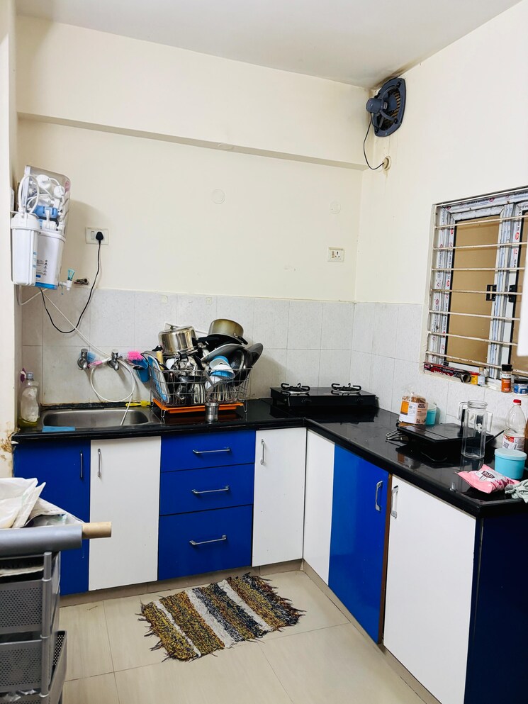 Kitchen, madhapur 2 Bedroom 1500 Sq.Ft. Builder Floor In Madhapur Hyderabad 9323912