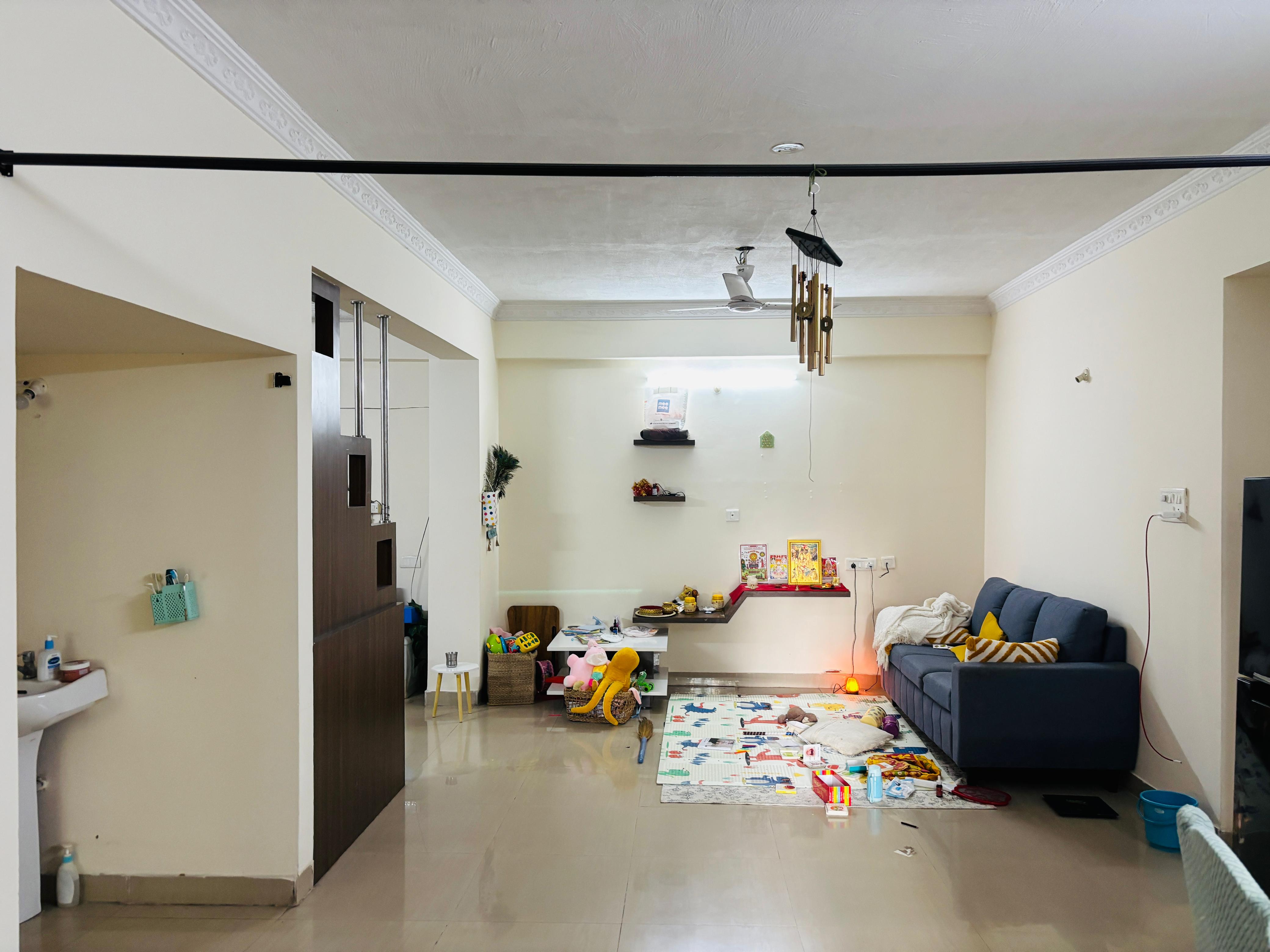 2 BHK + Pooja Room Builder Floor For Rent in Madhapur