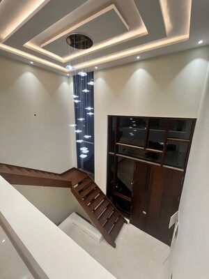 Staircase in 4 BHK Independent House at Sunny Enclave – for Sale