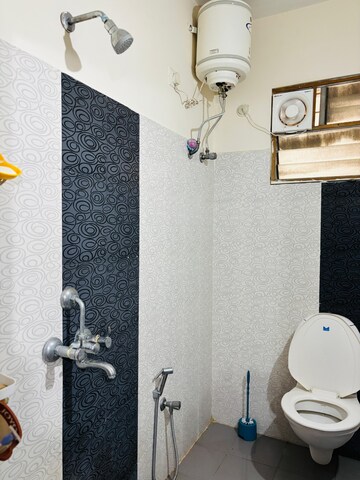 Bathroom in 2 BHK Builder Floor at Madhapur – for Rent