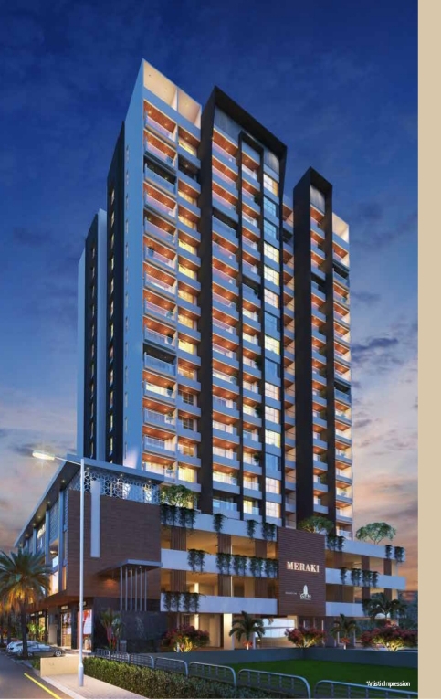 3 BHK + Servant Room Apartment For Sale in The Gen Meraki