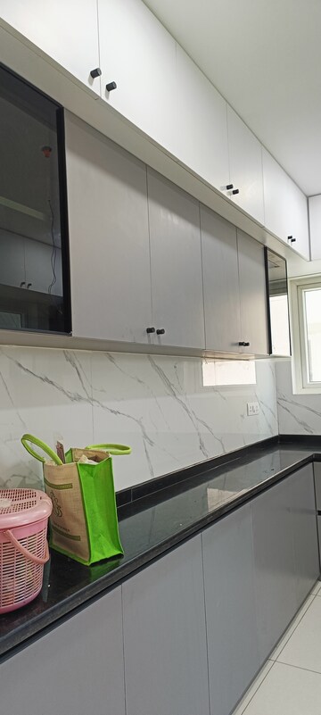 Kitchen in 3 BHK Apartment at Aparna Sarovar Zicon, Nallagandla – for Rent