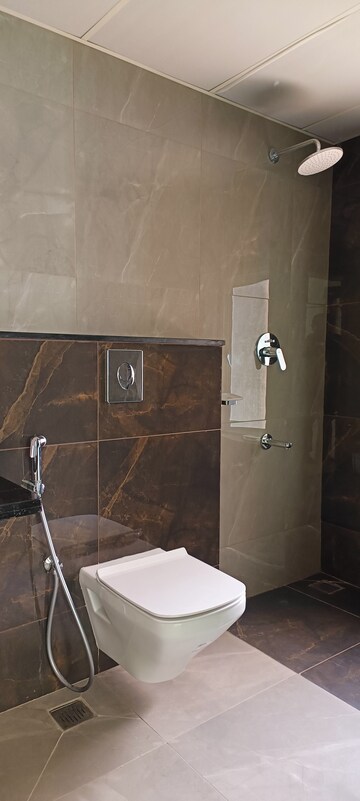 Bathroom in 3 BHK Apartment at Aparna Sarovar Zicon, Nallagandla – for Rent