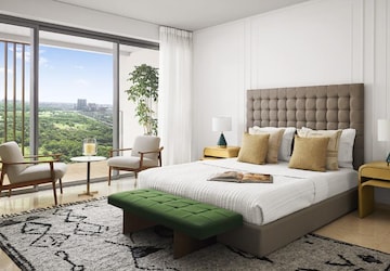 Bedroom in 3 BHK Apartment at Oberoi Garden City, Goregaon East – for Sale