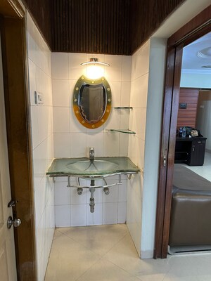 Bathroom in 2 BHK Apartment at Aum Sahil Tower, Lower Parel – for Rent