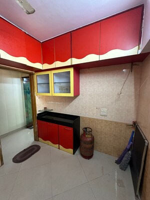 Kitchen in 2 BHK Apartment at Aum Sahil Tower, Lower Parel – for Rent
