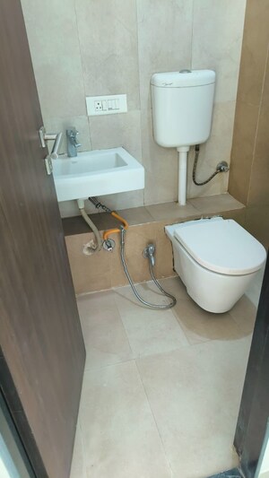 Bathroom in 2 BHK Apartment at Runwal Symphony, Santacruz East – for Rent