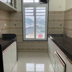 Kitchen in 2 BHK Apartment at Sheth Avante, Mumbai Central Suburbs – for Rent
