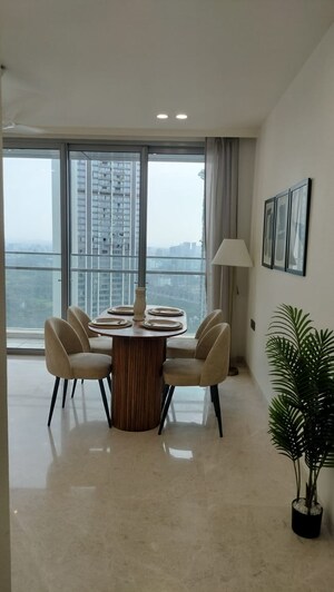 Living Room in 3 BHK Apartment at Oberoi Exquisite Goregaon, Goregaon East – for Rent