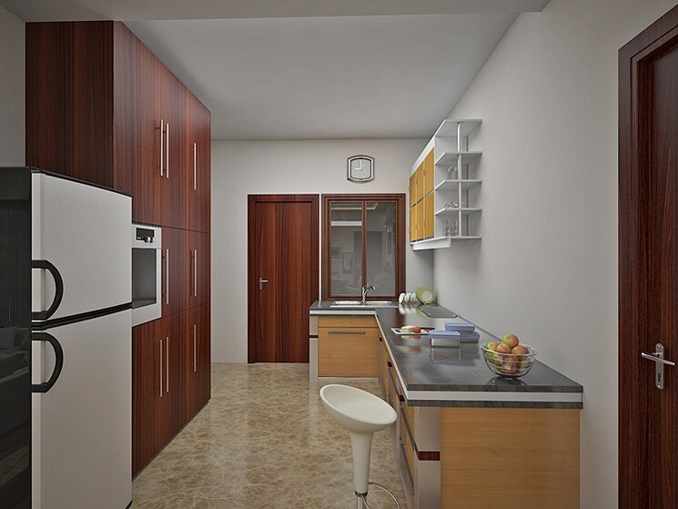 Kitchen, matrix-landmark 2 Bedroom 591 Sq.Ft. Apartment In Pushpak Nagar Navi Mumbai 9324194